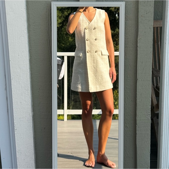 Zara Dresses & Skirts - White Zara business casual dress